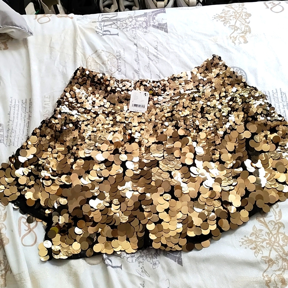 Sequin skirt